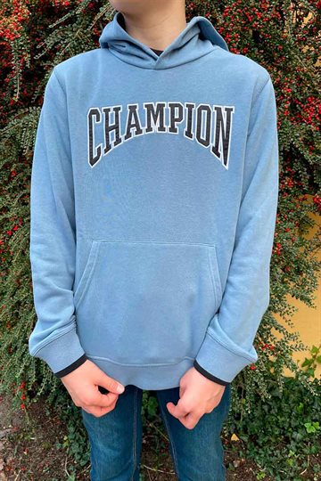 Champion Hoodie Junior - College Reverse - Light Blue 